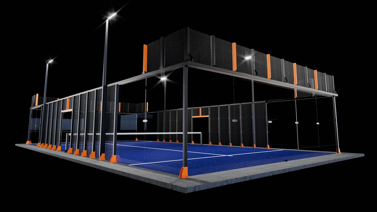 NXPadel N1A standard padel court